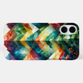 Chique Boheemse Patronen Met Aardse Tonen Case-Mate iPhone Case (Achterkant (horizontaal))