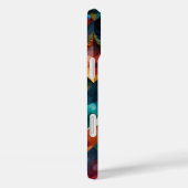 Chique Boheemse Patronen Met Aardse Tonen Case-Mate iPhone Case (Achterkant / Rechts)