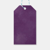 Chique Bohemian Tropische Bloemen Groen Bruiloft Cadeaulabel (Achterkant)