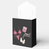 Chique boho bruidsfeest zwembadfeest bedankdoosjes (Geopend)