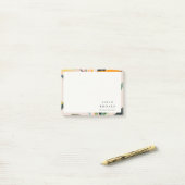 Chique Boho Kleurrijke Vogel van de Paradijs Gesch Post-it® Notes (Op bureau)