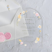 Chique Boho Pastel Wilde Bloemen Lente Zomer Bruil