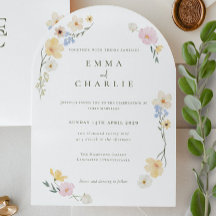 Chique Boho Pastel Wilde Bloemen Lente Zomer Bruil