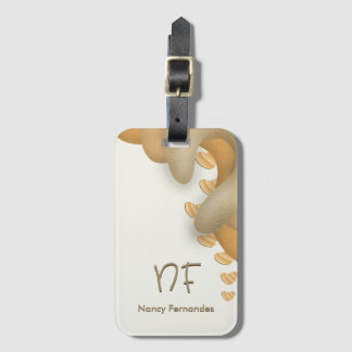 Chique Boho thema kalme vibes Bagagelabel