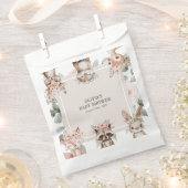 Chique Boho Woodland Dieren Baby Douche Bedankzakje (Geknipt)