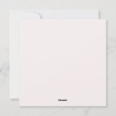 Chique boog foto typografie vrolijk kerstfeest feestdagenkaart (Achterkant)