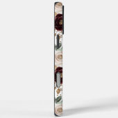 Chique bordeauxroom bloem Case-Mate iPhone case (Achterkant / Rechts)