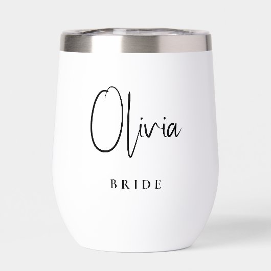 Chique bruid bruids vrijgezellenfeest (Achterkant)