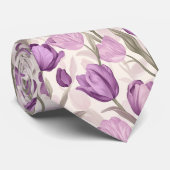 Chique Bruidsjonker Cadeau Tulp Stropdas (Opgerold)