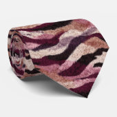 Chique Bruidsjonkers Tijger Stropdas (Opgerold)