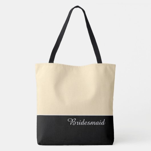 Chique bruidsmeisje-tas tote bag (Achterkant)