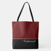 Chique Bruidsmeisje Tote Tas (Voorkant)