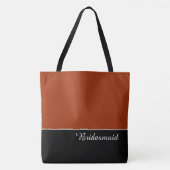 Chique Bruidsmeisje Tote Tas (Voorkant)