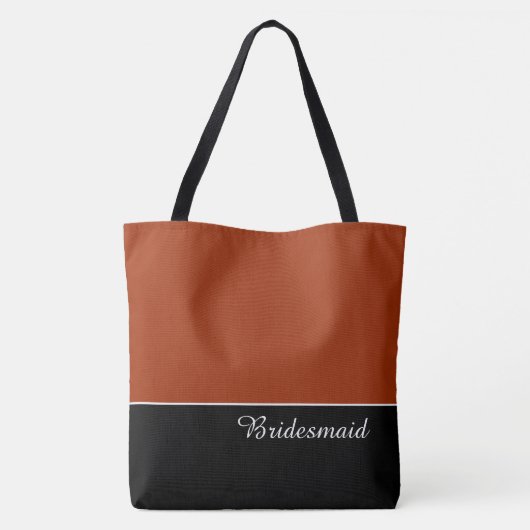 Chique Bruidsmeisje Tote Tas (Achterkant)