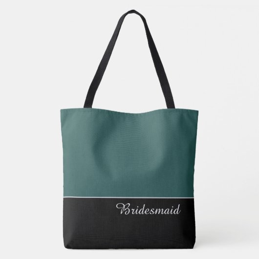 Chique Bruidsmeisje Tote Tas (Achterkant)