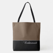 Chique Bruidsmeisje Tote Tas (Voorkant)