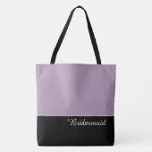Chique Bruidsmeisje Tote Tas (Voorkant)