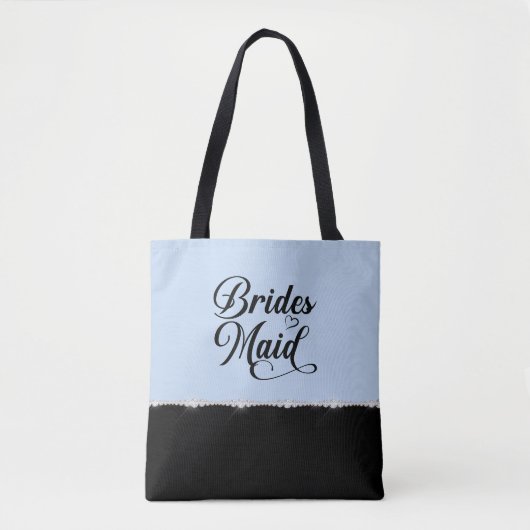 Chique Bruidsmeisje Tote Tas (Voorkant)