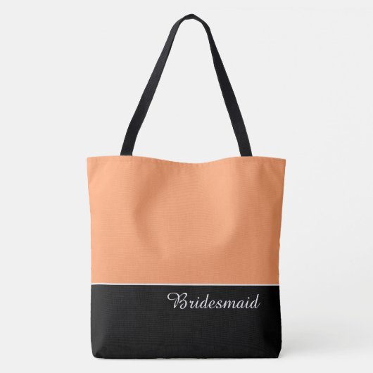 Chique Bruidsmeisje Tote Tas (Achterkant)