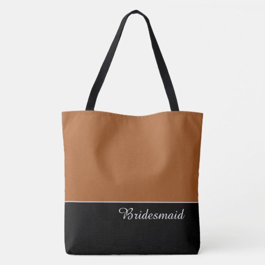 Chique Bruidsmeisje Tote Tas (Achterkant)