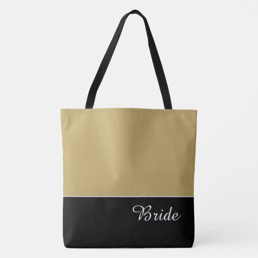 Chique Bruidstas Tote Bag (Voorkant)