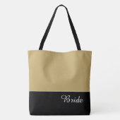 Chique Bruidstas Tote Bag (Achterkant)