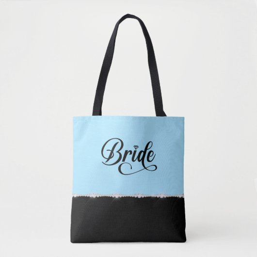 Chique Bruidstas Tote Bag (Voorkant)
