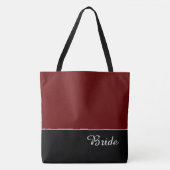 Chique Bruidstas Tote Bag (Voorkant)