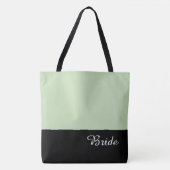 Chique Bruidstas Tote Bag (Voorkant)