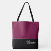 Chique Bruidstas Tote Bag (Voorkant)
