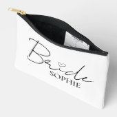 Chique Bruidsvoorbereidingstas | Gepersonaliseerd Etui (Open)