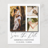 Chique budget foto Save Our Date uitnodiging (Voorkant)