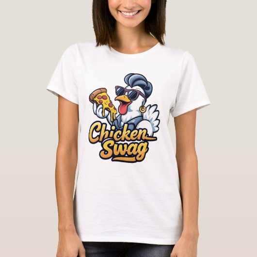 Chique Chicken Swag Logo T-shirt (Voorkant)