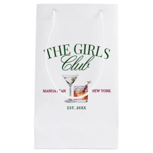 Chique Cocktails Green & Red Girl's Club Klein Cadeauzakje