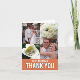 Chique Collage Trouw Dank Je Kaart