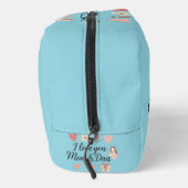 Chique cosmetische en toilettas – stijlvol reiscad toilettasje (Rechts)