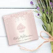 Chique Cupcake Bakkerij Chef Roos Gouden Glitter D Post-it® Notes