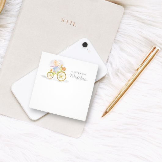 Chique Cute Muis Notitie Van Gepersonaliseerde Bri Post-it® Notes