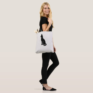 Chique dagelijkse eco kattenwinkelier tote bag
