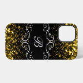 Chique Dames Bling iPhone Hoesje (Achterkant horizontaal)