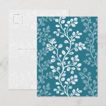 Chique Diep Turquoise Hangende Bloesems Bloemstuk