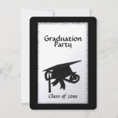 Chique diploma uitreikingsfeest uitnodiging (Voorkant)