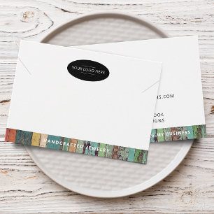 Chique displaykaart voor halsketting of armband me visitekaartje