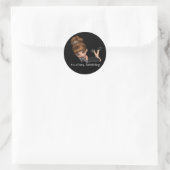 Chique Diva Feeststickers Ronde Sticker (Tas)