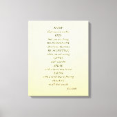Chique, eenvoudige en stijlvolle Inspirerend woord Canvas Afdruk (Voorkant)