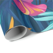 Chique eerste luxe verjaardagsfeest cadeaupapier (Rol Hoek)