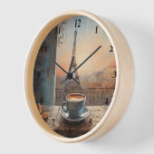 Chique Eiffeltoren Cafe Koffie Chalkboard Parijs (Hoek)