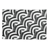 chique eigentijdse elegante chevrons kussensloop (Achterkant)