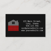 Chique Elegant Goud Twee Toon makelaar Foto Visitekaartje (Achterkant)