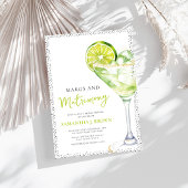 Chique Elegant Margs en Matrimony Vrijgezellenfees Kaart